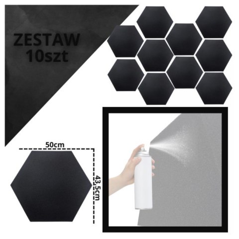 DNA AM3 BK panel akustyczny zestaw 10 szt. czarny DNA AM3 BK panel akustyczny zestaw 10 szt. czarny