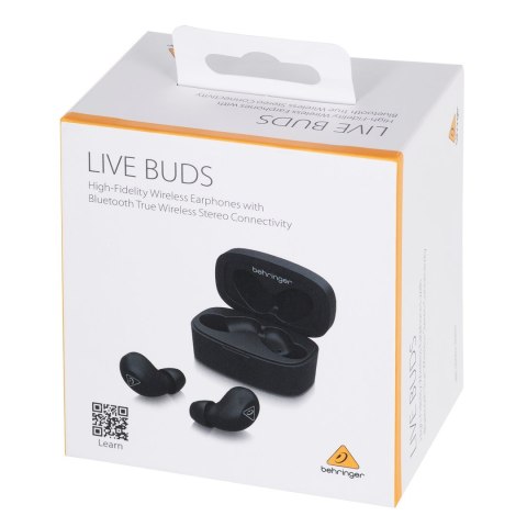 Behringer LIVE BUDS - Słuchawki douszne bezprzewodowe Behringer LIVE BUDS - Słuchawki douszne bezprzewodowe