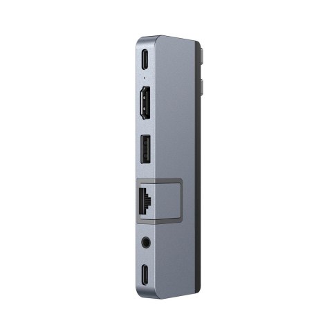 HYPER DUO PRO 7-in-2 USB-C Hub USB Type-C 104 Mbit/s Szary HYPER DUO PRO 7-in-2 USB-C Hub USB Type-C 104 Mbit/s Szary