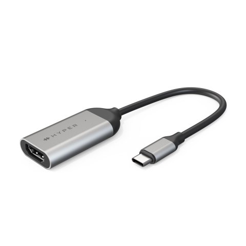 HYPER HD-H8K USB Type-C HDMI Stal nierdzewna HYPER HD-H8K USB Type-C HDMI Stal nierdzewna