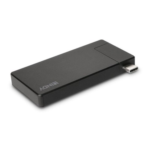 Lindy 43336 stacja dokująca Przewodowa USB 3.2 Gen 1 (3.1 Gen 1) Type-C Czarny Lindy 43336 stacja dokująca Przewodowa USB 3.2 Gen 1 (3.1 Gen 1) Type-C Czarny