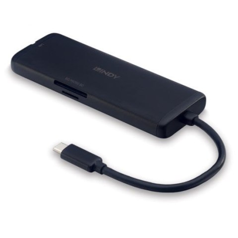 Lindy 43358 stacja dokująca Przewodowa USB 3.2 Gen 1 (3.1 Gen 1) Type-C Czarny Lindy 43358 stacja dokująca Przewodowa USB 3.2 Gen 1 (3.1 Gen 1) Type-C Czarny