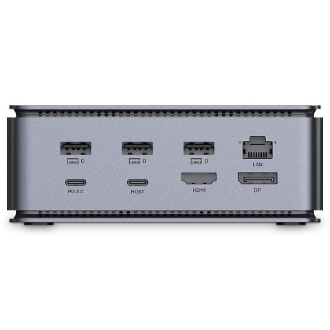 Lindy 43372 stacja dokująca Dokujący USB4 Antracyt Lindy 43372 stacja dokująca Dokujący USB4 Antracyt