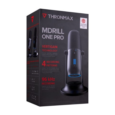 Mikrofon THRONMAX M2PB MDRILL ONE PRO JET BLACK Mikrofon THRONMAX M2PB MDRILL ONE PRO JET BLACK