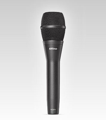 Shure KSM9 Czarny Mikrofon Stage / Performance Shure KSM9 Czarny Mikrofon Stage / Performance