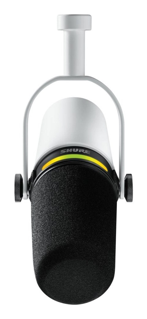 Shure MV7+-W - Mikrofon lektorski/wokalny ze złączem XLR/USB-C Białyv Shure MV7+-W - Mikrofon lektorski/wokalny ze złączem XLR/USB-C Białyv