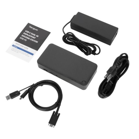 Targus DOCK315EUZ huby i koncentratory USB 3.2 Gen 1 (3.1 Gen 1) Type-A + Mini DisplayPort 1.2 Czarny Targus DOCK315EUZ huby i koncentratory USB 3.2 Gen 1 (3.1 Gen 1) Type-A + Mini DisplayPort 1.2 Czarny