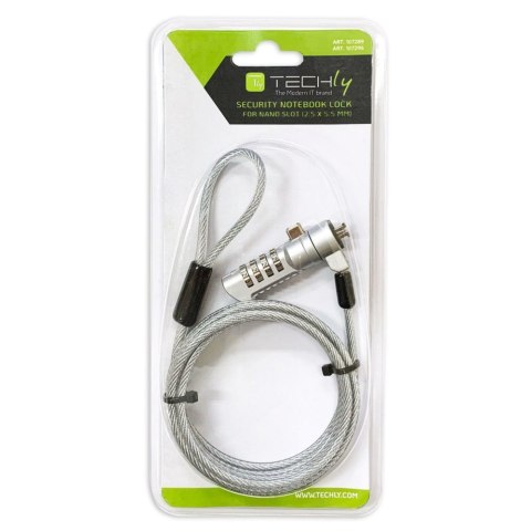 Techly IQ-LOK-16-K zapięcie do kabli Srebrny 1,8 m Techly IQ-LOK-16-K zapięcie do kabli Srebrny 1,8 m