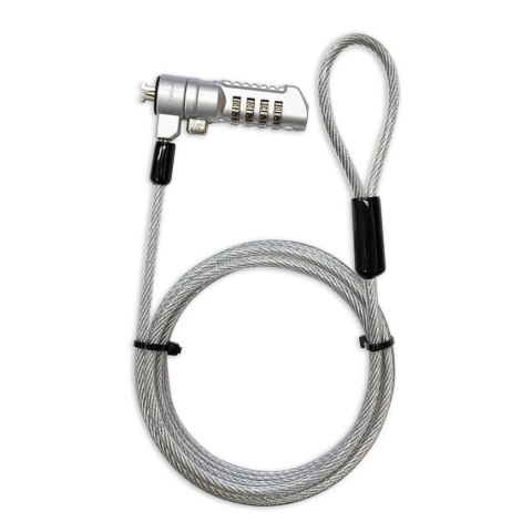Techly IQ-LOK-16-K zapięcie do kabli Srebrny 1,8 m Techly IQ-LOK-16-K zapięcie do kabli Srebrny 1,8 m