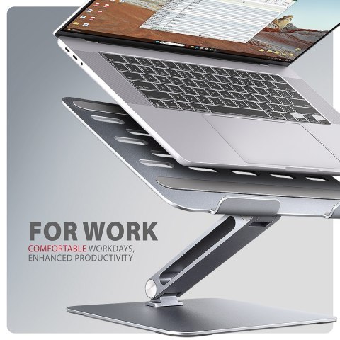Axagon STND-LQ stojak na laptop Podstawka na notebooka Szary 40,6 cm (16") Axagon STND-LQ stojak na laptop Podstawka na notebooka Szary 40,6 cm (16")