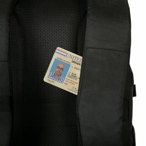 Plecak TERRA - czarny 15-16 cali poliester Plecak TERRA - czarny 15-16 cali poliester