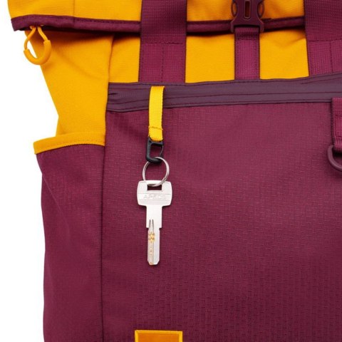 Plecak na laptop 15.6" 25L Rivacase 5321 bordowo-żółty Plecak na laptop 15.6" 25L Rivacase 5321 bordowo-żółty