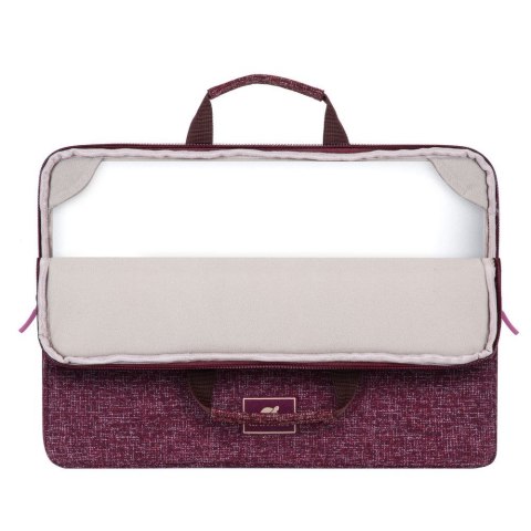 RIVACASE ETUI NA LAPTOP 13,3" ANVIK, CZERWONY BURGUND, Z UCHWYTEM, Z MATERIAŁU WODOODPORNEGO RIVACASE ETUI NA LAPTOP 13,3" ANVIK, CZERWONY BURGUND, Z UCHWYTEM, Z MATERIAŁU WODOODPORNEGO