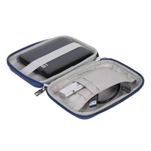 Rivacase 9101 (PU) Etui kieszeniowe Kopolimer Etylenu z Octanem Winylu (EVA) Niebieski