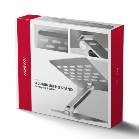 Stojak na laptopa 10-16" ALUMINUM HQ AXAGON Stojak na laptopa 10-16" ALUMINUM HQ AXAGON