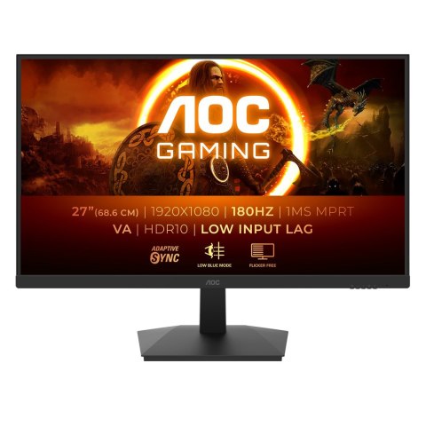 AOC G1 27G15N2 monitor komputerowy 68,6 cm (27") 1920 x 1080 px Full HD LCD Czarny AOC G1 27G15N2 monitor komputerowy 68,6 cm (27") 1920 x 1080 px Full HD LCD Czarny