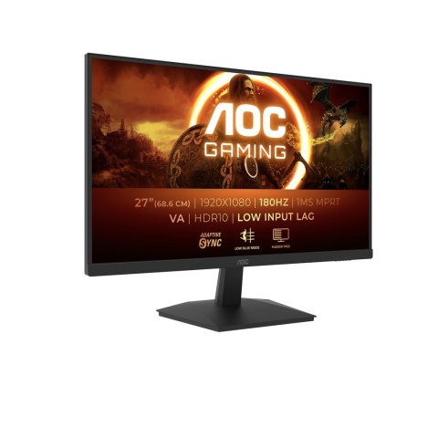 AOC G1 27G15N2 monitor komputerowy 68,6 cm (27") 1920 x 1080 px Full HD LCD Czarny AOC G1 27G15N2 monitor komputerowy 68,6 cm (27") 1920 x 1080 px Full HD LCD Czarny