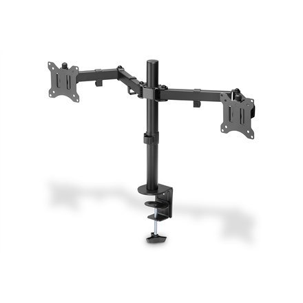 DIGITUS UCHWYT BIURKOWY PODWÓJNY Z ZACISKIEM 2XLCD MAX. 32" MAX. OBCIĄŻENIE 2X 8KG UCHYLNO-OBROTOWY CZARNY DA-90400 DIGITUS UCHWYT BIURKOWY PODWÓJNY Z ZACISKIEM 2XLCD MAX. 32" MAX. OBCIĄŻENIE 2X 8KG UCHYLNO-OBROTOWY CZARNY DA-90400