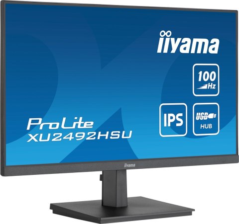 Iiyama ProLite monitor komputerowy 60,5 cm (23.8") 1920 x 1080 px Full HD LED Czarny Iiyama ProLite monitor komputerowy 60,5 cm (23.8") 1920 x 1080 px Full HD LED Czarny