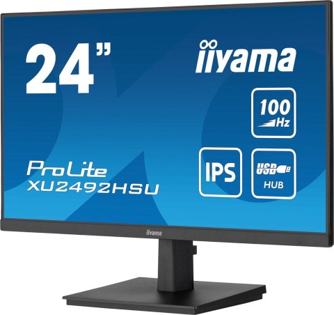 Iiyama ProLite monitor komputerowy 60,5 cm (23.8") 1920 x 1080 px Full HD LED Czarny Iiyama ProLite monitor komputerowy 60,5 cm (23.8") 1920 x 1080 px Full HD LED Czarny