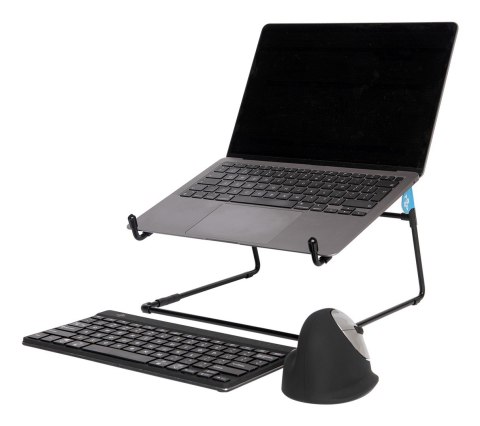 Stojak na laptopa R-Go Laptopständer 10-22 Max 5KG Steel Office schwarz Stojak na laptopa R-Go Laptopständer 10-22 Max 5KG Steel Office schwarz