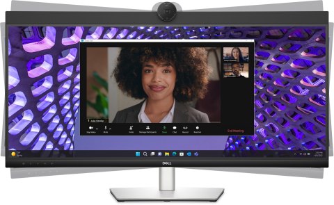 DELL P Series P3424WEB monitor komputerowy 86,7 cm (34.1") 3440 x 1440 px 4K Ultra HD LCD Czarny DELL P Series P3424WEB monitor komputerowy 86,7 cm (34.1") 3440 x 1440 px 4K Ultra HD LCD Czarny
