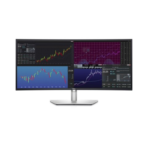 DELL UltraSharp U3423WE LED display 86,7 cm (34.1") 3440 x 1440 px UltraWide Quad HD LCD Srebrny DELL UltraSharp U3423WE LED display 86,7 cm (34.1") 3440 x 1440 px UltraWide Quad HD LCD Srebrny