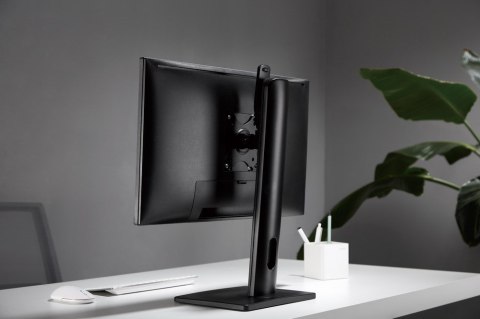 Gembird MS-D1-01 uchwyt / stojak do monitorów 81,3 cm (32") Biurko Czarny