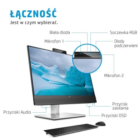 HP E24mv G4 60,5 cm (23.8") 1920 x 1080 px monitor Full HD Czarny, Srebrny HP E24mv G4 60,5 cm (23.8") 1920 x 1080 px monitor Full HD Czarny, Srebrny