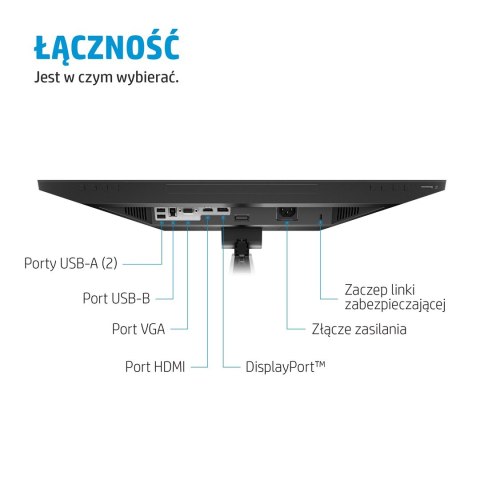 HP E24mv G4 60,5 cm (23.8") 1920 x 1080 px monitor Full HD Czarny, Srebrny HP E24mv G4 60,5 cm (23.8") 1920 x 1080 px monitor Full HD Czarny, Srebrny