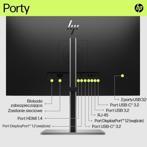 HP Monitor E27uG5 QHD USB-C