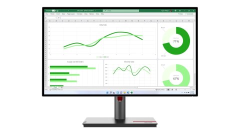 Lenovo ThinkVision P27q-30 LED display 68,6 cm (27") 2560 x 1440 px Quad HD Czarny Lenovo ThinkVision P27q-30 LED display 68,6 cm (27") 2560 x 1440 px Quad HD Czarny
