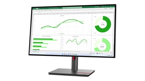 Lenovo ThinkVision P27q-30 LED display 68,6 cm (27") 2560 x 1440 px Quad HD Czarny Lenovo ThinkVision P27q-30 LED display 68,6 cm (27") 2560 x 1440 px Quad HD Czarny