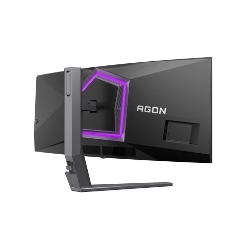 AOC AGON PRO AG346UCD monitor komputerowy 86,4 cm (34") 3440 x 1440 px Wide Quad HD QD-OLED Czarny, Szary AOC AGON PRO AG346UCD monitor komputerowy 86,4 cm (34") 3440 x 1440 px Wide Quad HD QD-OLED Czarny, Szary