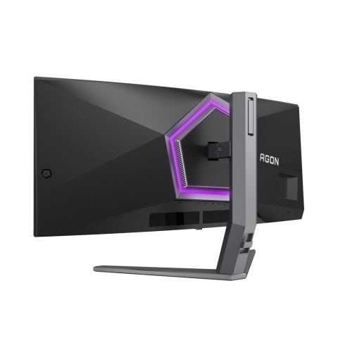 AOC AGON PRO AG346UCD monitor komputerowy 86,4 cm (34") 3440 x 1440 px Wide Quad HD QD-OLED Czarny, Szary AOC AGON PRO AG346UCD monitor komputerowy 86,4 cm (34") 3440 x 1440 px Wide Quad HD QD-OLED Czarny, Szary