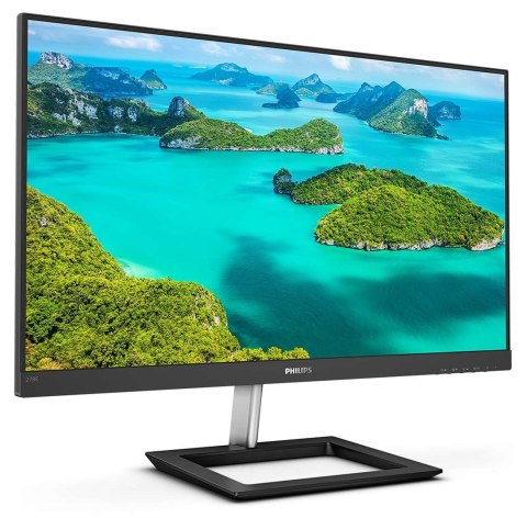 Philips E Line 278E1A monitor komputerowy 68,6 cm (27") 3840 x 2160 px 4K Ultra HD LED Czarny