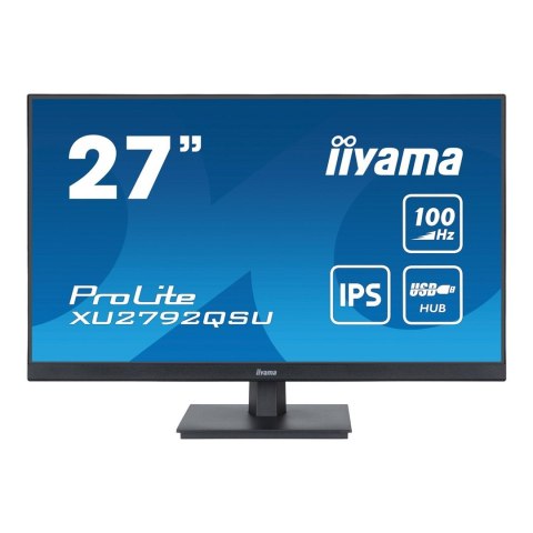 Iiyama ProLite monitor komputerowy 68,6 cm (27") 2560 x 1440 px Dual WQHD LED Czarny Iiyama ProLite monitor komputerowy 68,6 cm (27") 2560 x 1440 px Dual WQHD LED Czarny