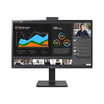LG 27BQ75QC-B monitor komputerowy 68,6 cm (27") 2560 x 1440 px Quad HD LED Czarny LG 27BQ75QC-B monitor komputerowy 68,6 cm (27") 2560 x 1440 px Quad HD LED Czarny