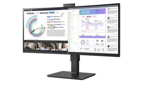 LG 34BQ77QC-B monitor komputerowy 86,4 cm (34") 3440 x 1440 px UltraWide Dual Quad HD LCD Czarny LG 34BQ77QC-B monitor komputerowy 86,4 cm (34") 3440 x 1440 px UltraWide Dual Quad HD LCD Czarny