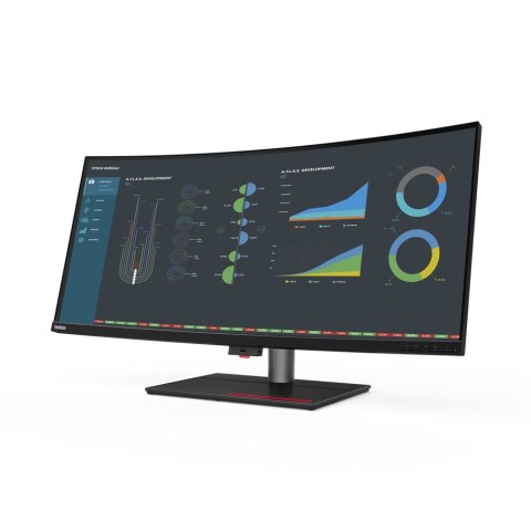 Lenovo ThinkVision P40w-20 LED display 100,8 cm (39.7") 5120 x 2160 px 5K Ultra HD Czarny Lenovo ThinkVision P40w-20 LED display 100,8 cm (39.7") 5120 x 2160 px 5K Ultra HD Czarny