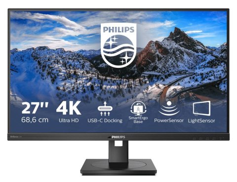 Monitor LCD Philips 279P1/00 27" 4K UHD IPS 16:9 Black 4ms 350cd/m2 Audio out HDMI ports quantity 2 Monitor LCD Philips 279P1/00 27" 4K UHD IPS 16:9 Black 4ms 350cd/m2 Audio out HDMI ports quantity 2