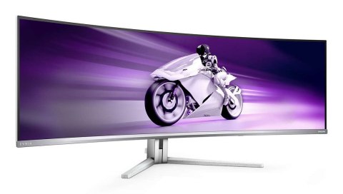 Philips Evnia 8000 49M2C8900/00 monitor komputerowy 124,2 cm (48.9") 5120 x 1440 px Dual QHD QDOLED Biały Philips Evnia 8000 49M2C8900/00 monitor komputerowy 124,2 cm (48.9") 5120 x 1440 px Dual QHD QDOLED Biały