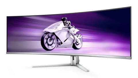 Philips Evnia 8000 49M2C8900/00 monitor komputerowy 124,2 cm (48.9") 5120 x 1440 px Dual QHD QDOLED Biały Philips Evnia 8000 49M2C8900/00 monitor komputerowy 124,2 cm (48.9") 5120 x 1440 px Dual QHD QDOLED Biały