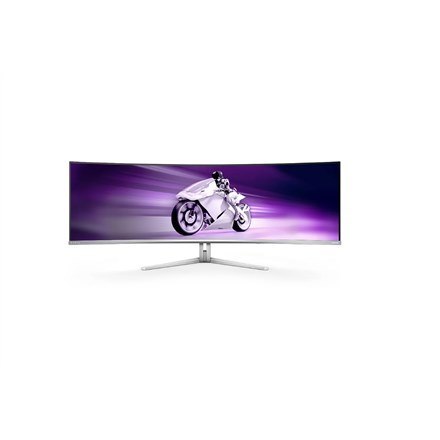 Philips Evnia 8000 49M2C8900/00 monitor komputerowy 124,2 cm (48.9") 5120 x 1440 px Dual QHD QDOLED Biały Philips Evnia 8000 49M2C8900/00 monitor komputerowy 124,2 cm (48.9") 5120 x 1440 px Dual QHD QDOLED Biały