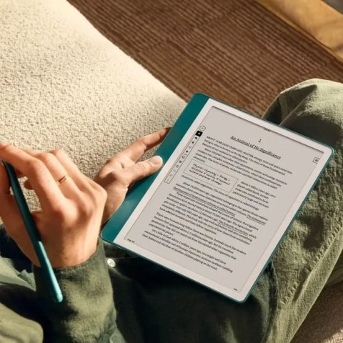 Ebook New Kindle Scribe - 2024 release 10.2" glare-free 64GB Wi-Fi (Without Lockscreen Ads) with Premium Pen Jade Ebook New Kindle Scribe - 2024 release 10.2" glare-free 64GB Wi-Fi (Without Lockscreen Ads) with Premium Pen Jade
