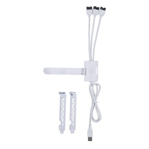 Koncentrator USB Lian Li PW-U2TPAW - biały Koncentrator USB Lian Li PW-U2TPAW - biały