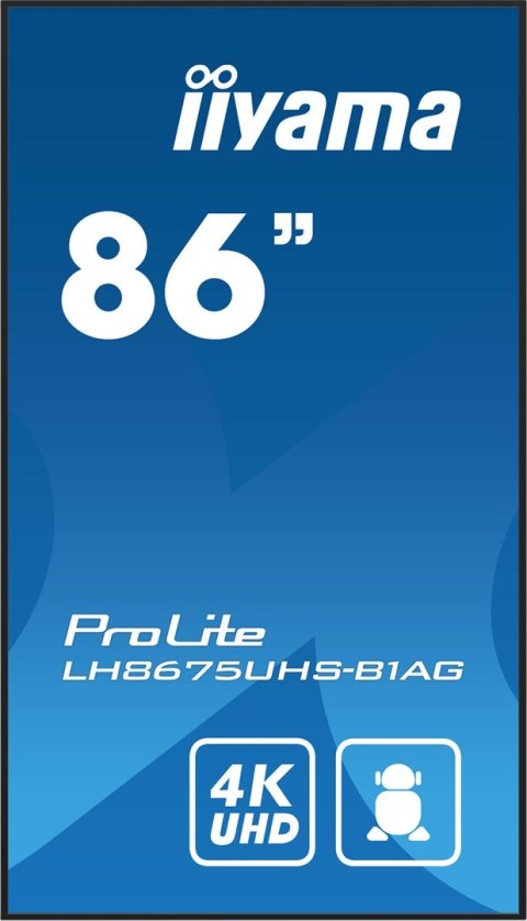 Monitor Iiyama ProLite LH8675UHS-B1AG Monitor Iiyama ProLite LH8675UHS-B1AG