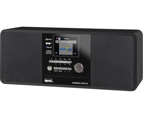 Radio Imperial DABMAN i200 CD juodas