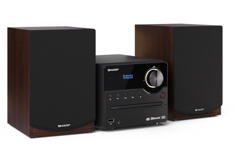 Sharp XL-B517D System micro domowego audio 45 W Brązowy Sharp XL-B517D System micro domowego audio 45 W Brązowy