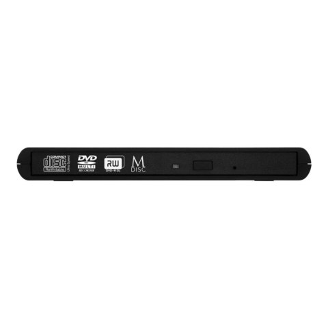 Verbatim External Slimline CD/DVD Writer dysk optyczny DVD±RW Czarny Verbatim External Slimline CD/DVD Writer dysk optyczny DVD±RW Czarny